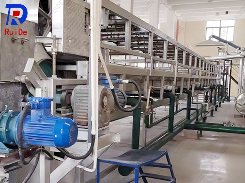 沥青钢带结片机