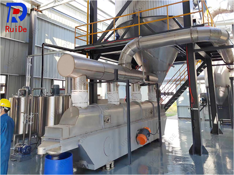 树脂冷却喷雾造粒机工程